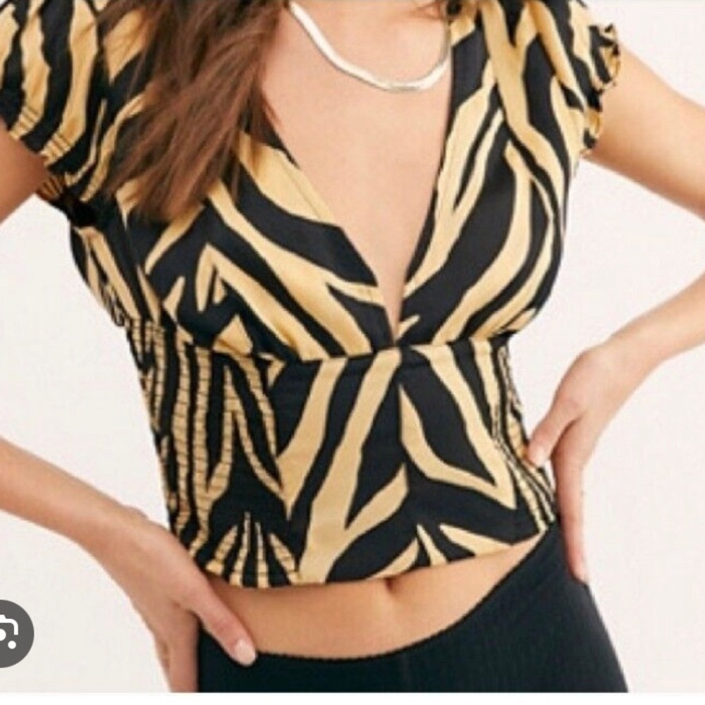 Free People show me love blouse